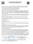  Декларация о соответствии указатели низкого напряжения