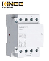 Контактор модульный КМ63 4Р 25А (2NO+2NC) Kinee